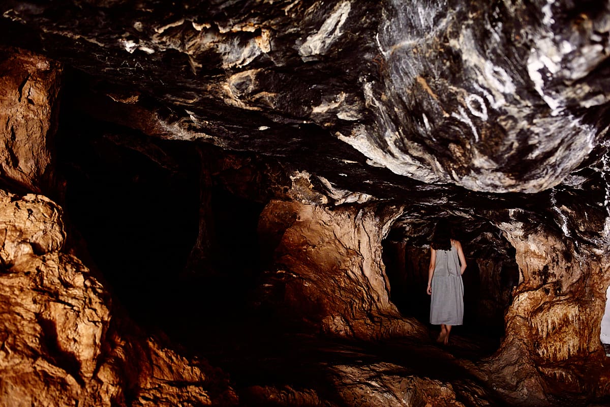 Le grotte de Milatos, Crète, Grèce Le grotte de Milatos, Crète, Grèce