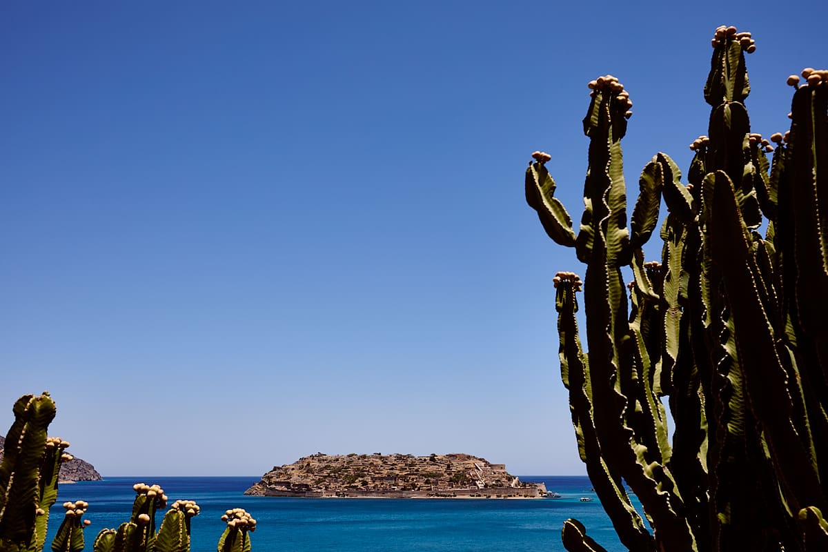 L'ilôt-forteresse de Spinalonga, Crète, Grèce