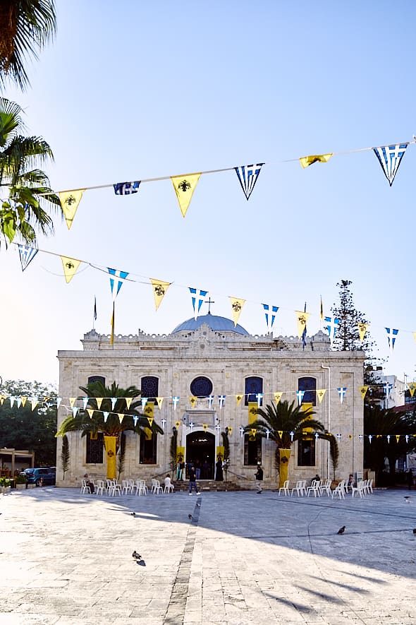 Église à Héraklion, Crète, Grèce. 