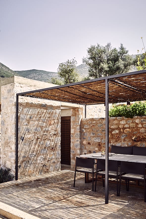 Villa Monolithoi à Pigi, Péloponnèse, Grèce. Villa Monolithoi à Pigi, Péloponnèse, Grèce.