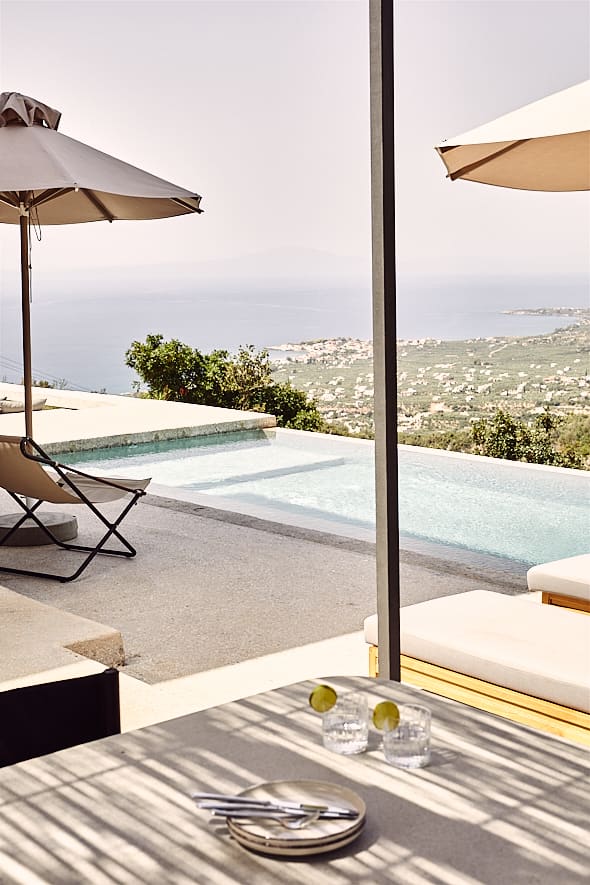 Villa Monolithoi à Pigi, Péloponnèse, Grèce. Villa Monolithoi à Pigi, Péloponnèse, Grèce.
