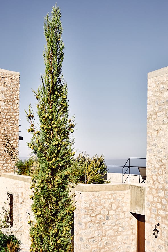 Villa Monolithoi à Pigi, Péloponnèse, Grèce. Villa Monolithoi à Pigi, Péloponnèse, Grèce.