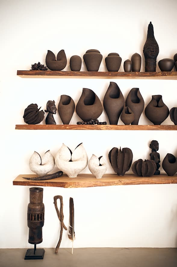 Atelier de Todd Marshard à Lefkès