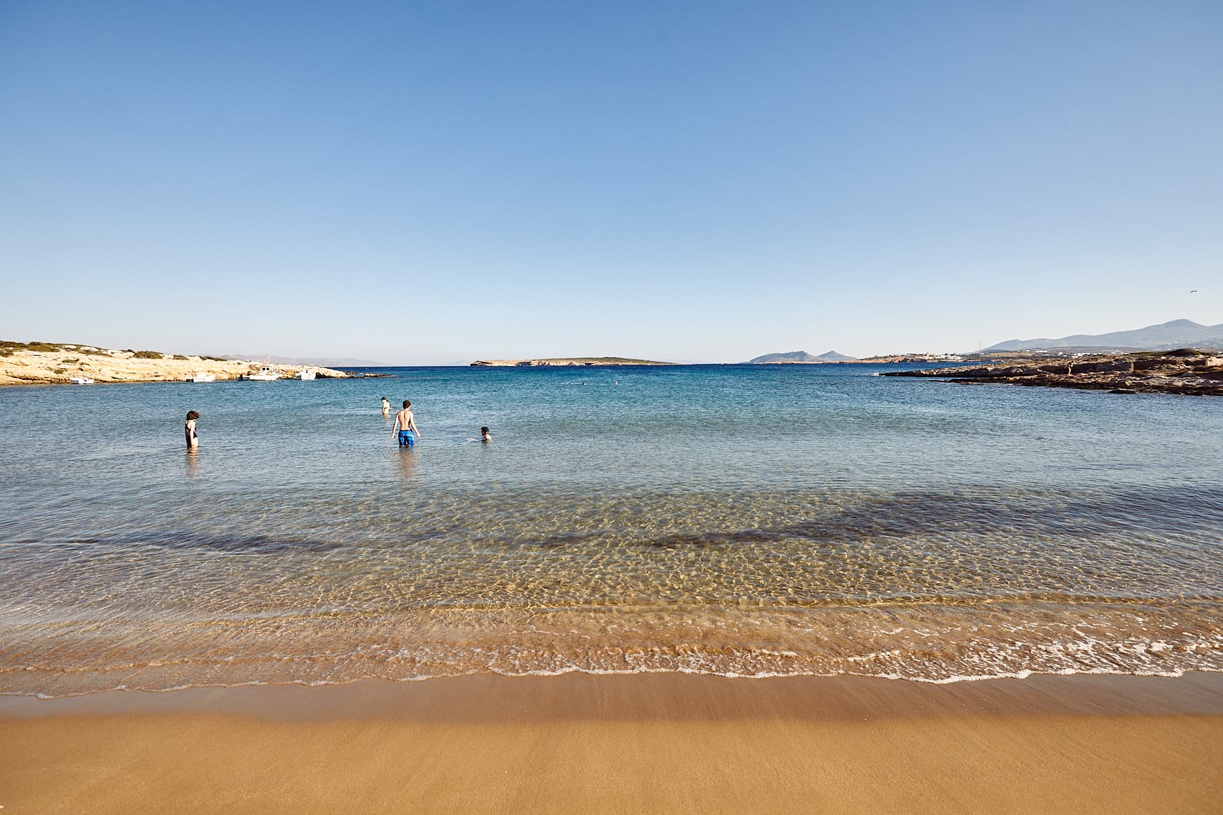 Plage de Mikri Santa Maria