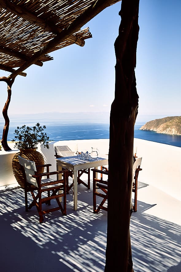 Hôtel Uranos à Potamos, Amorgos, Grèce