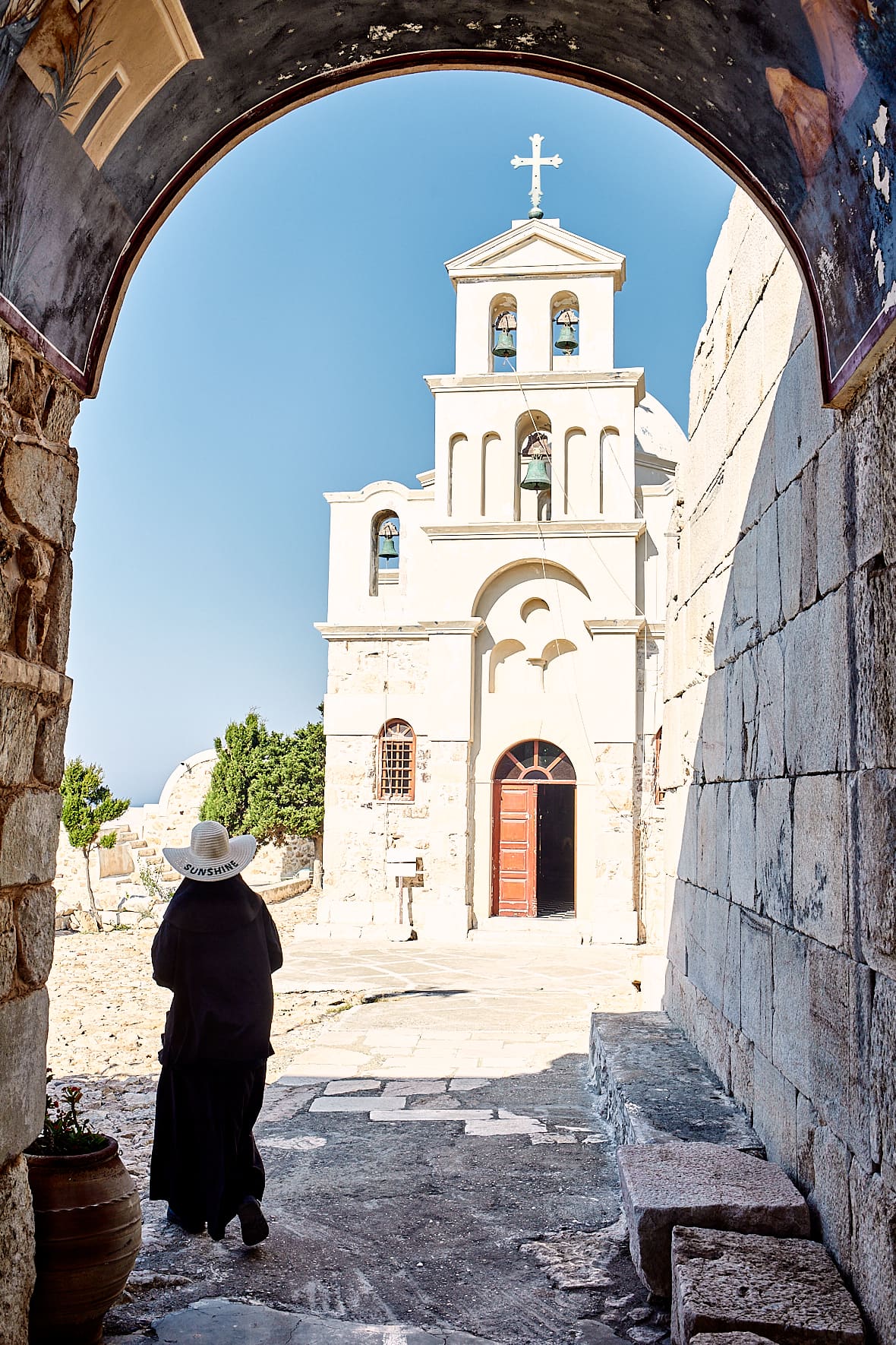 Monastère de Zoodochos Pigi, Anafi, Cyclades Monastère de Zoodochos Pigi, Anafi, Cyclades