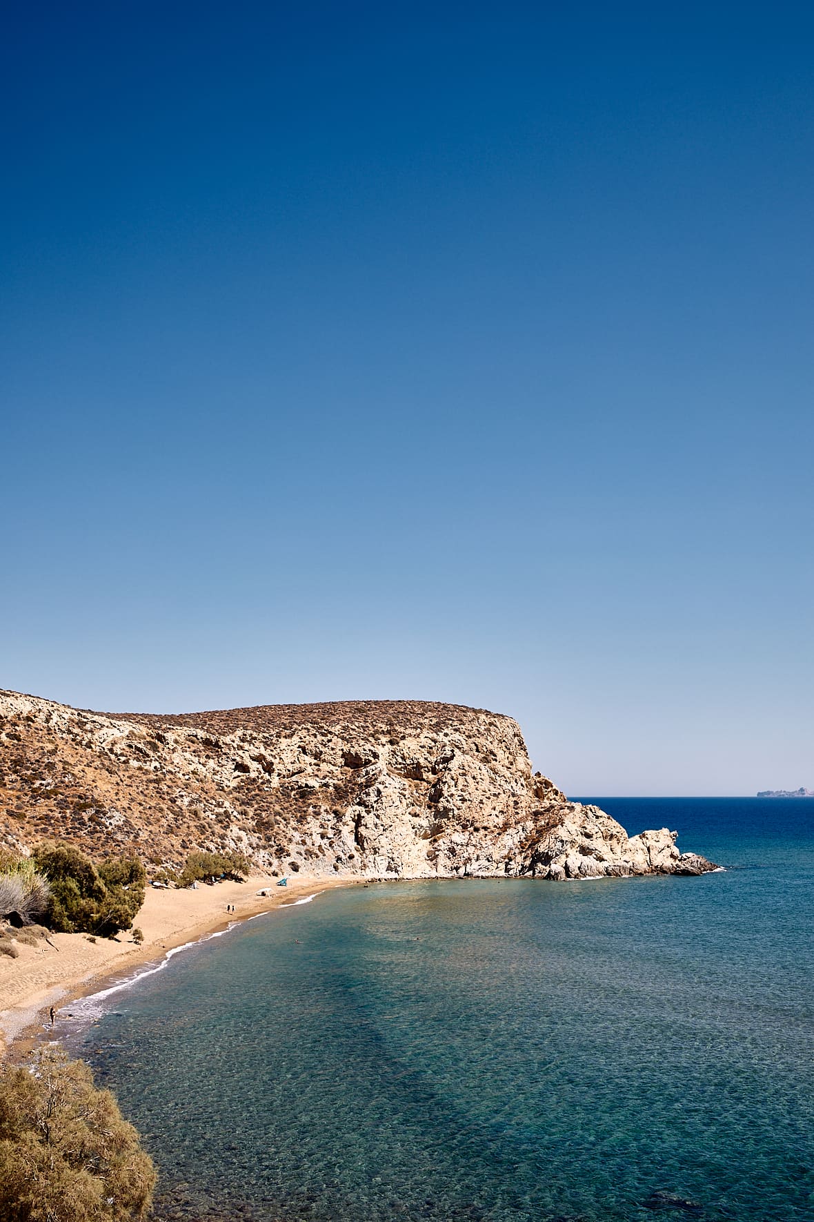 Plage de Klisidi, Anafi, Cyclades