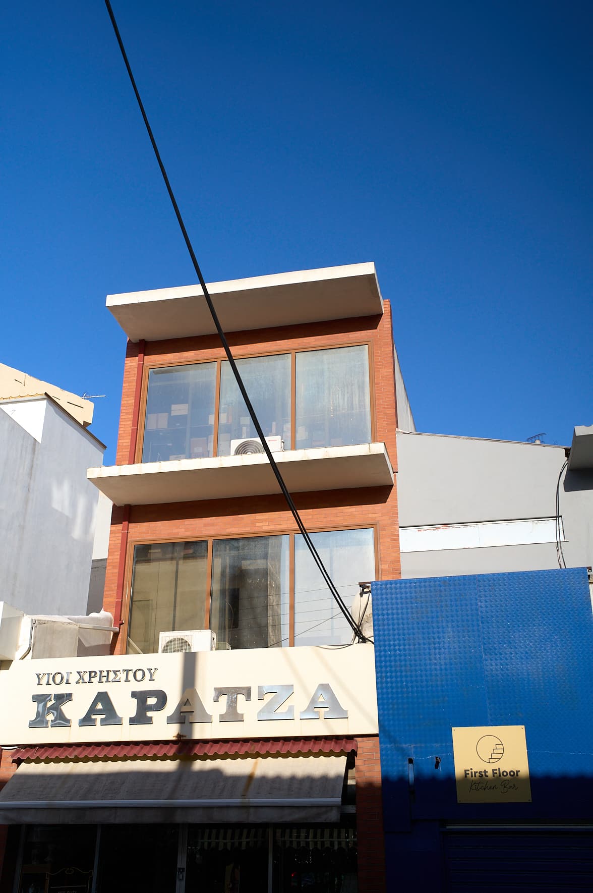 Façade de la ville moderne de La Canée