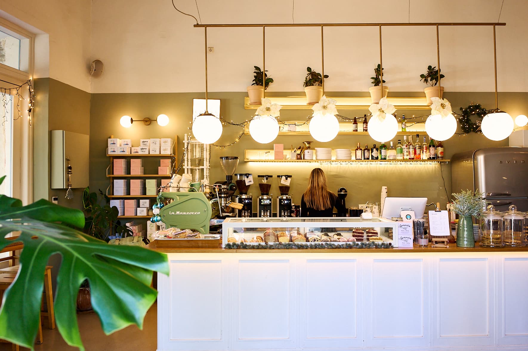 Intérieur de Kross Coffee Roasters