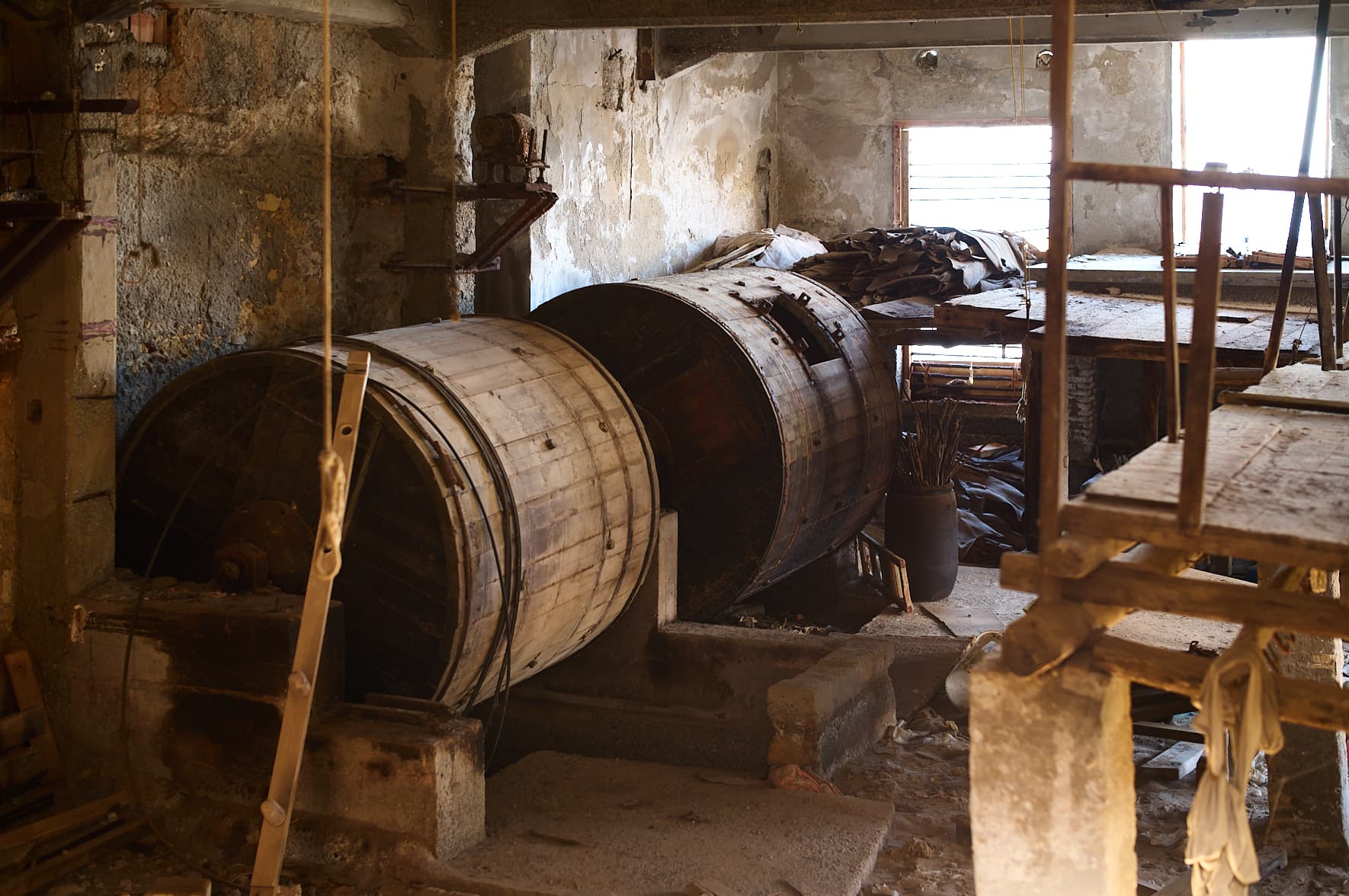 Tannerie abandonnée à Tabakaria