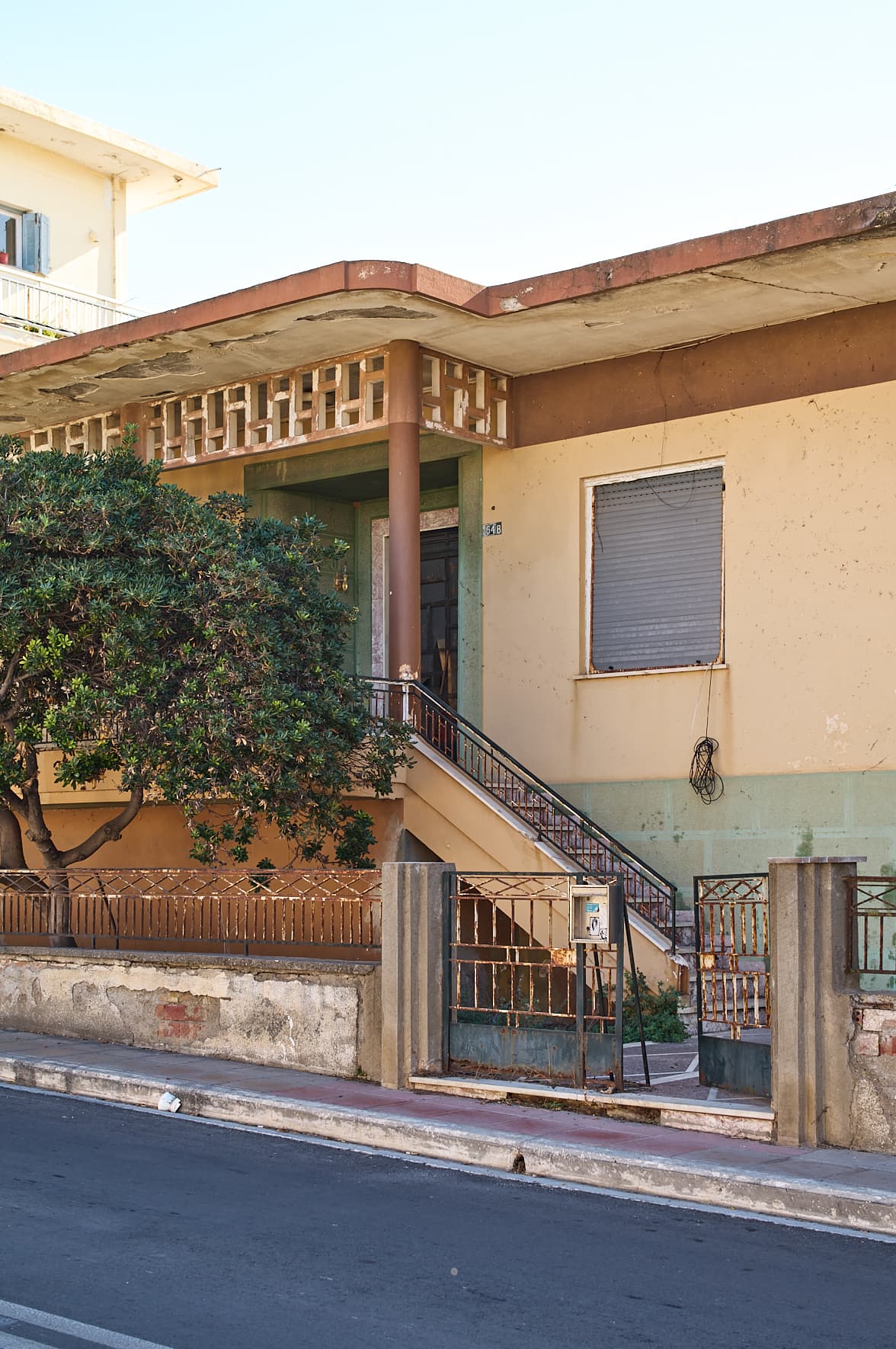 Ancienne maison art déco dans le quartier de Halepa