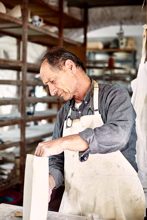 Stelios Ghikas / Atelier Yria à Paros, Cyclades, Grèce
