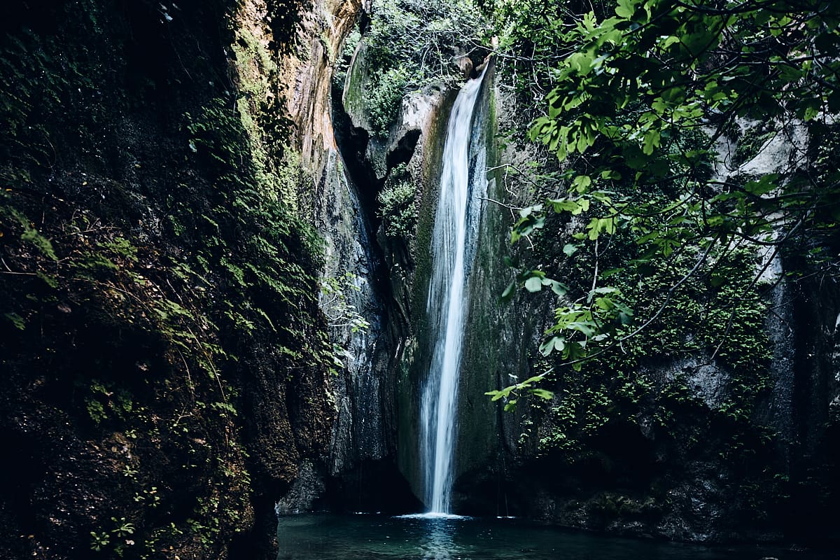 Cascades de Peristeriona, Crète