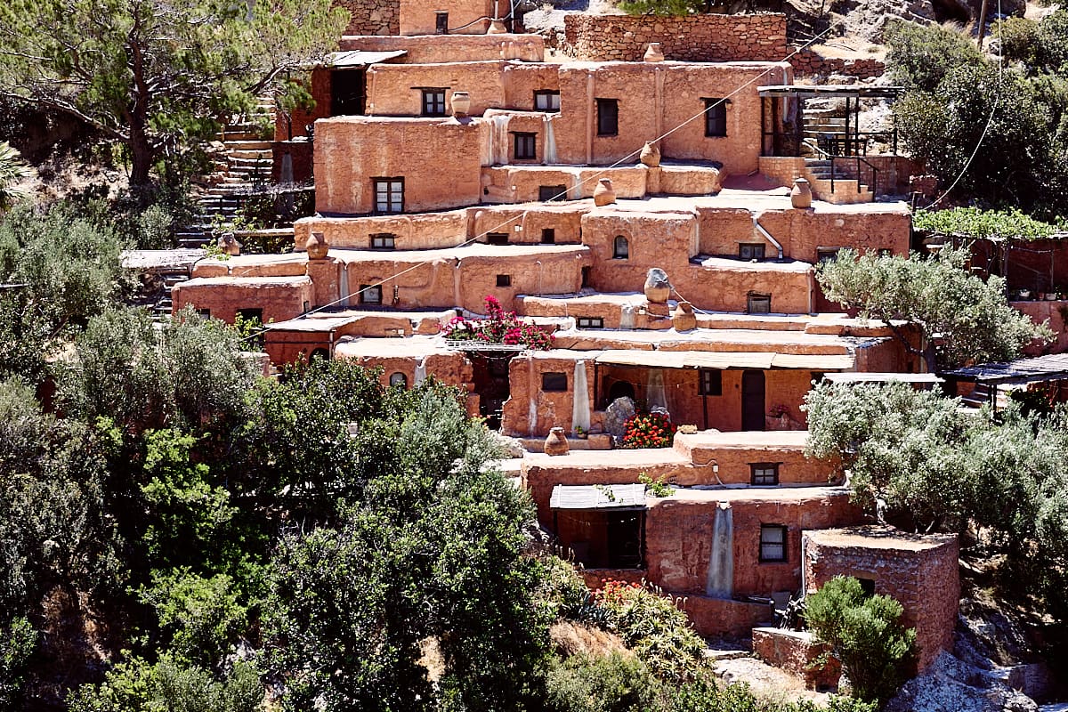 Ecovillage d'Aspropotamos, Crète