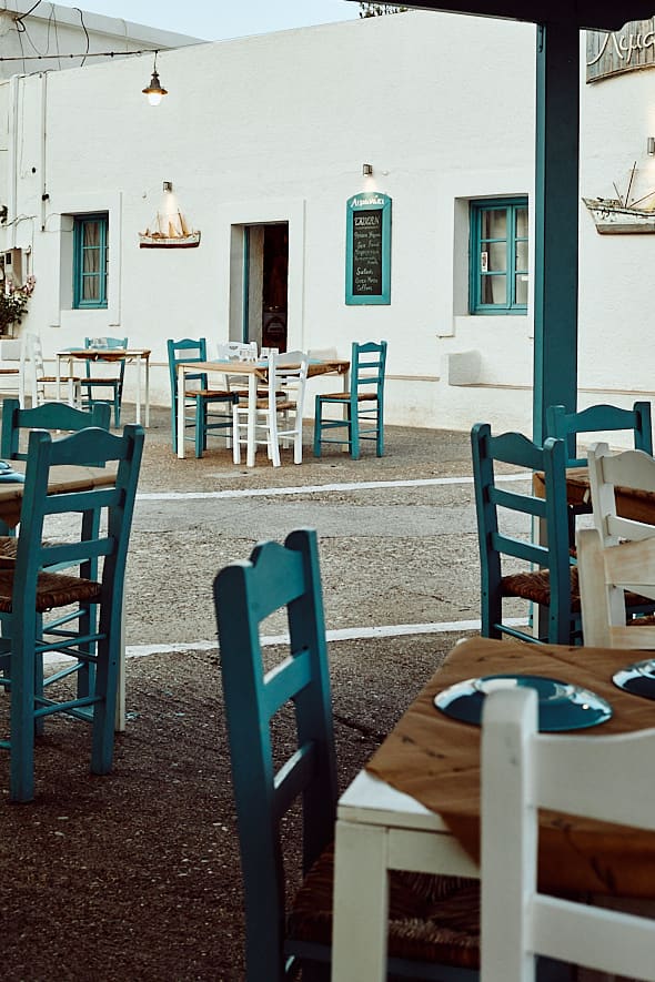 Taverne Limanaki, Avlemonas, Cythère, Grèce