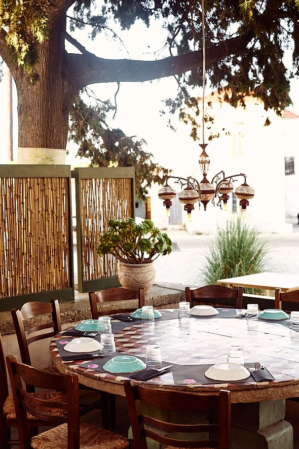 Yiannis Vougarakis, restaurant Familia, Cythère Yiannis Vougarakis, restaurant Familia, Cythère