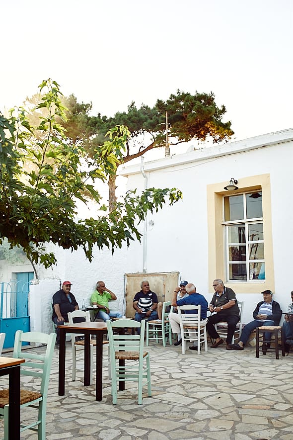 Kafeneio, Pitsinianika, Cythère, Grèce