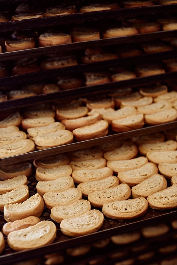 Boulangerie Karavas, à Karavas, Cythère. 