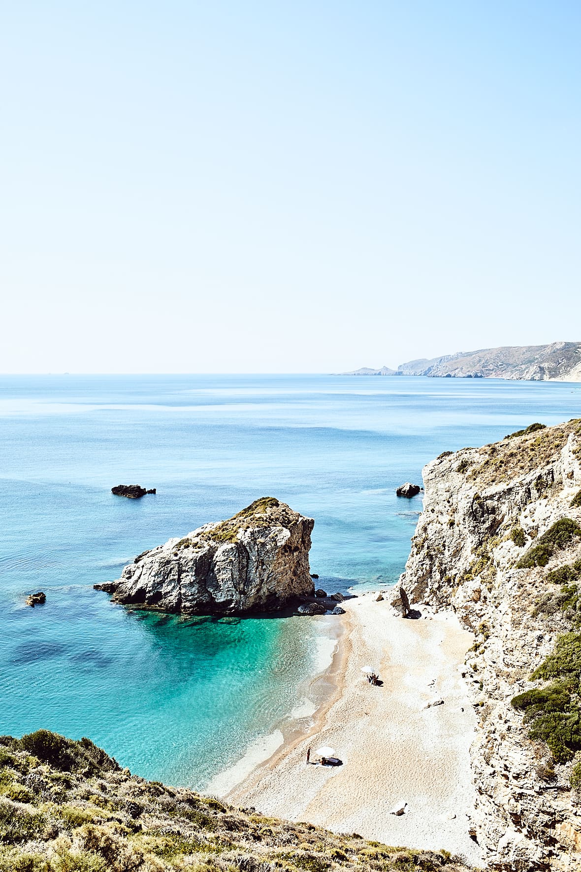 Plage de Kaladi, Cythère, Grèce