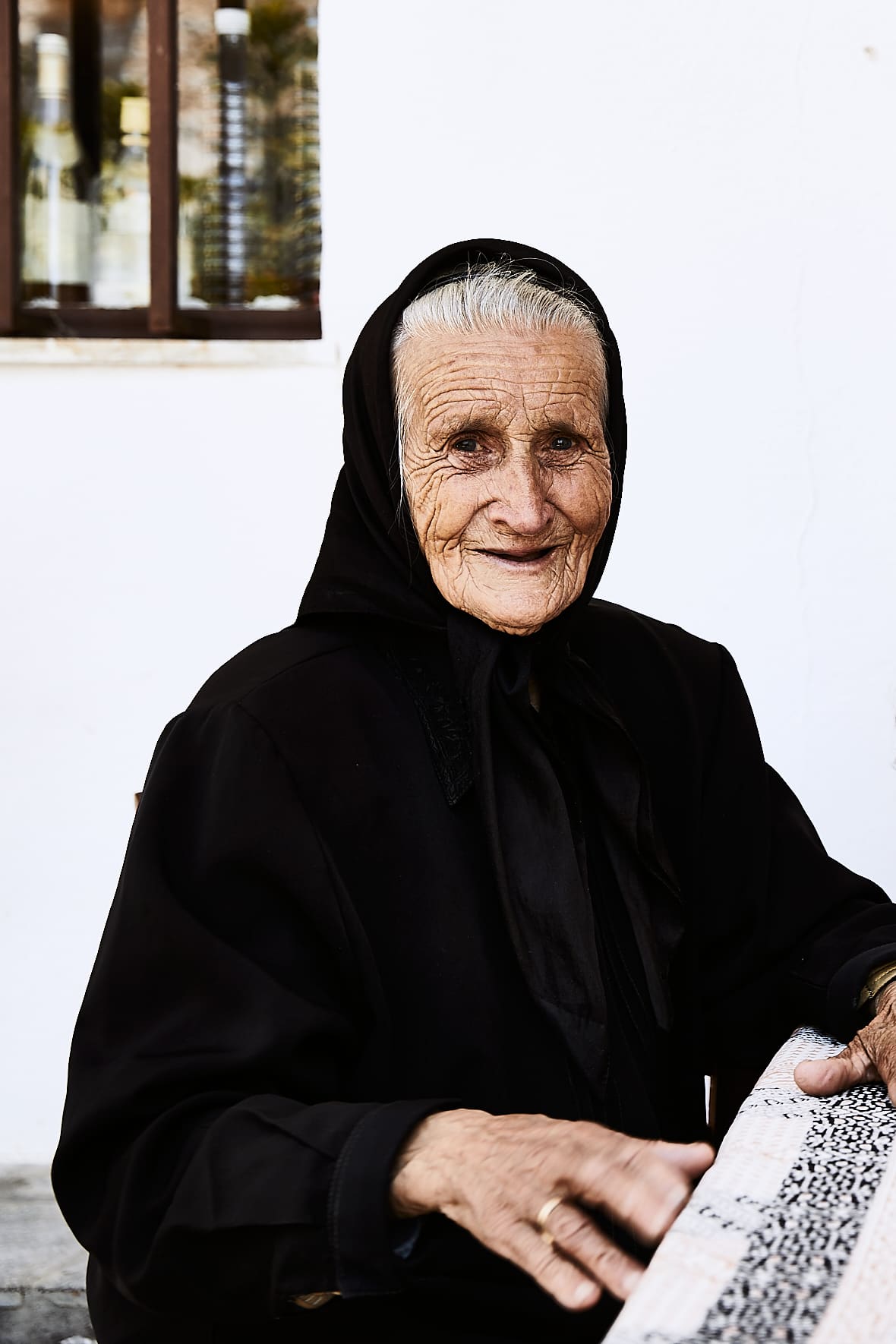 Maniote dans le village de Kita, Magne, Péloponnèse, Grèce