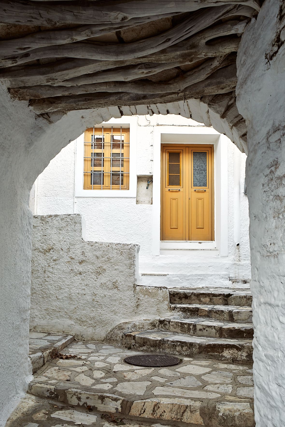 Passage à Apiranthos, Naxos