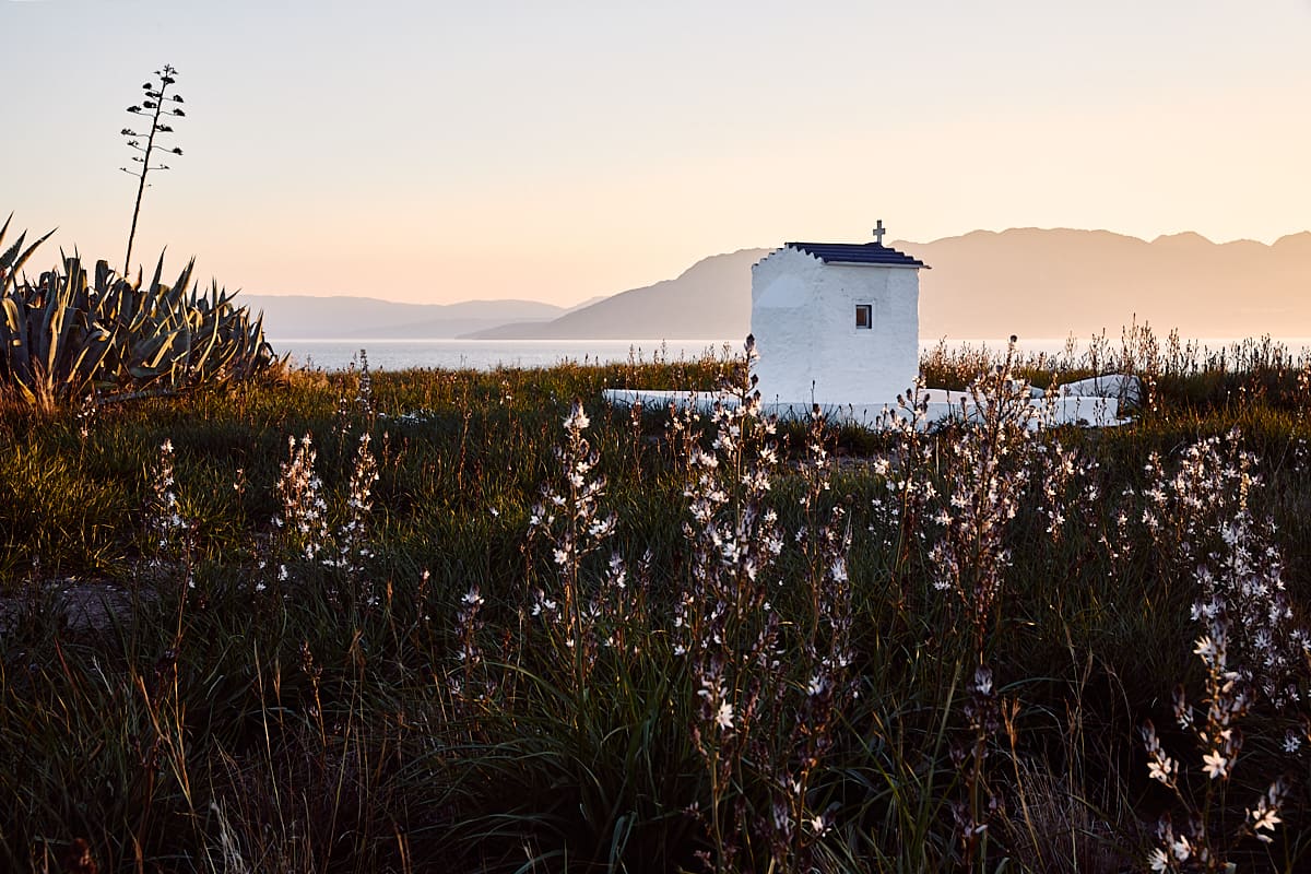 Chapelle près de Perdika, Egine, Grèce