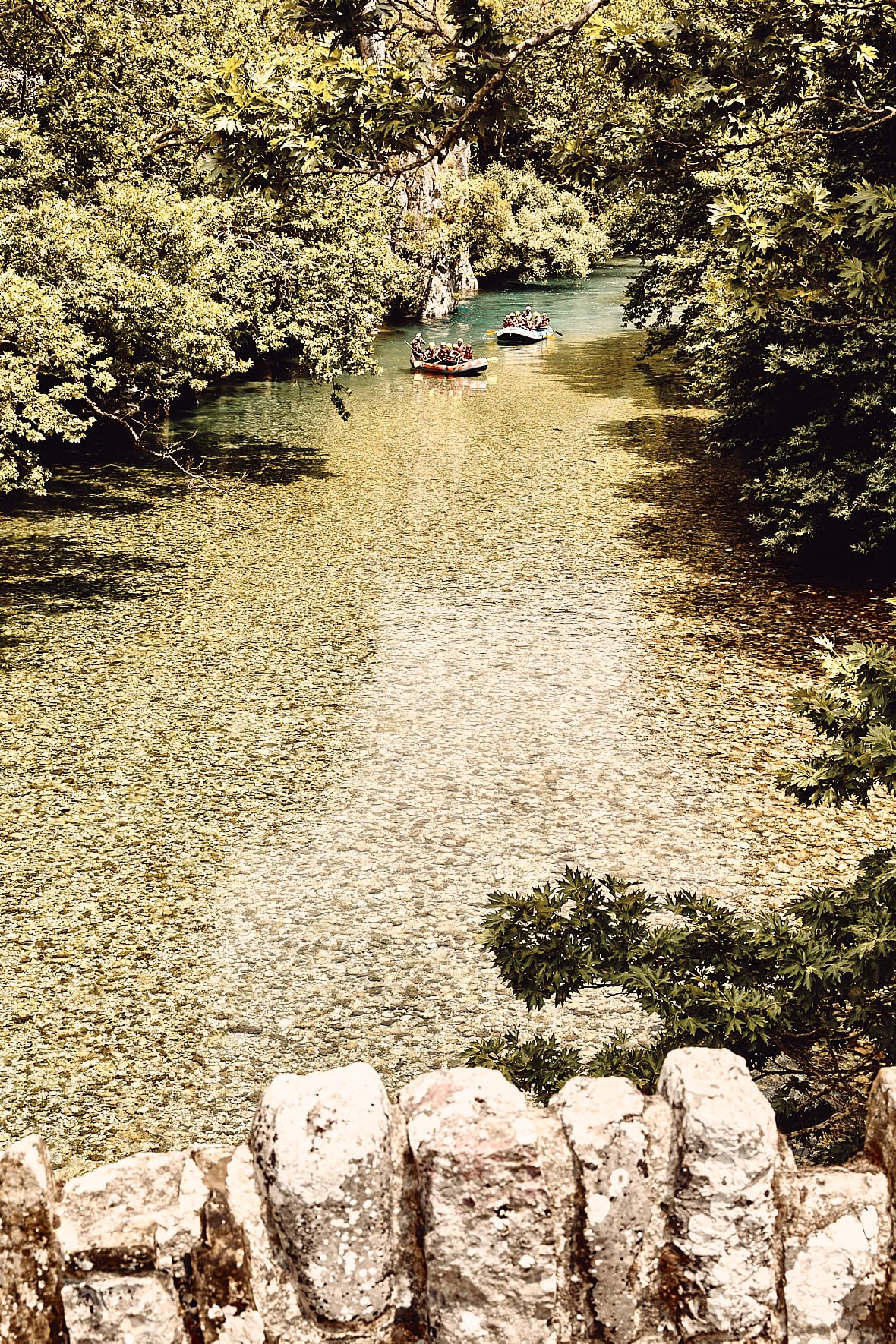 Rafting sur le Voïdomatis, Zagori, Epire, Grèce