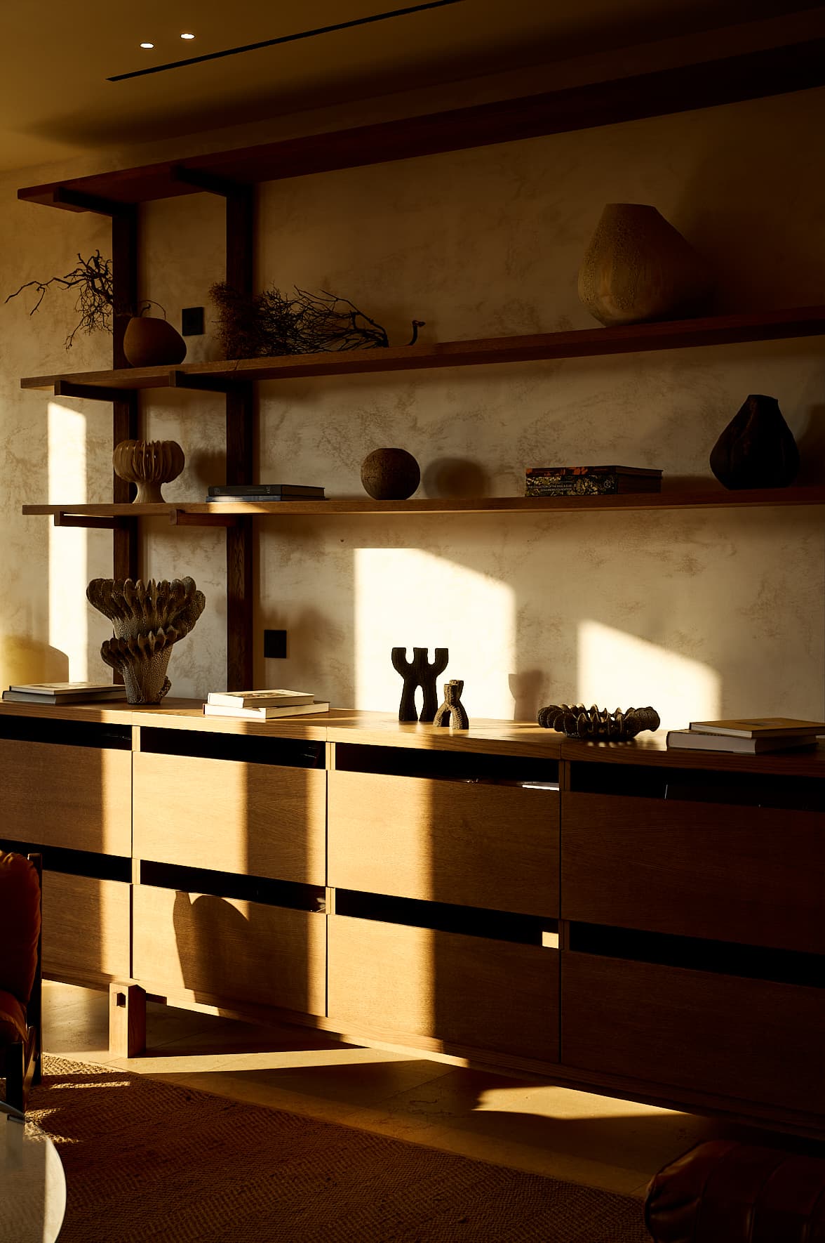 Le loby de l'hôtel Gundari