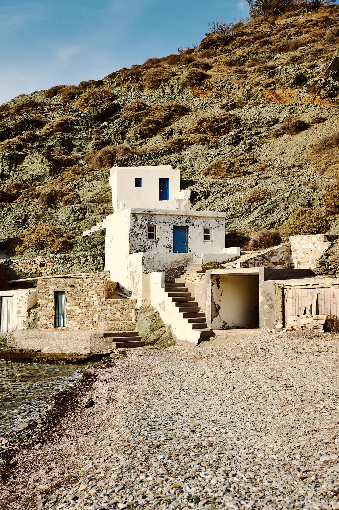 Maison de pêcheur à Agios Giorgos