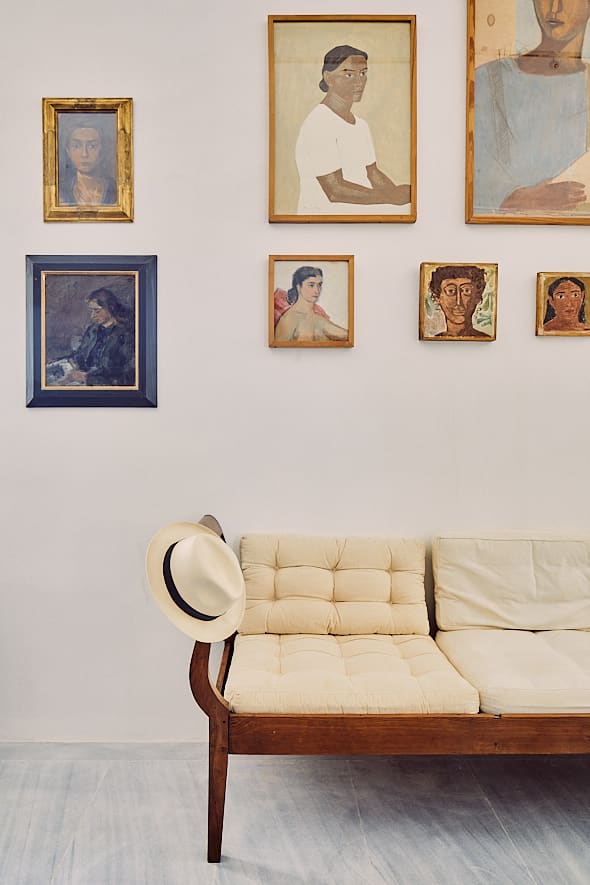 Atelier Nikolaou à Égine. Atelier Nikolaou à Égine.