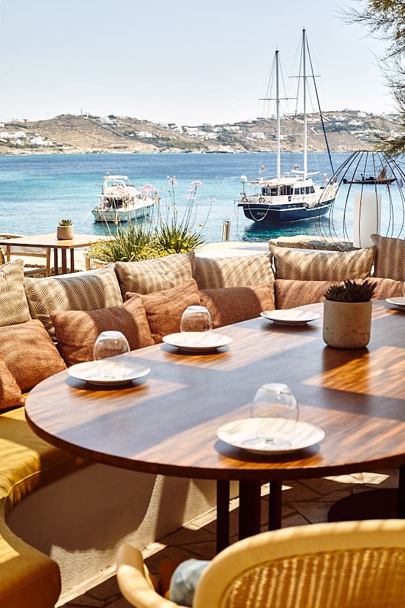 Le Beefbar à Mykonos. Le Beefbar à Mykonos.