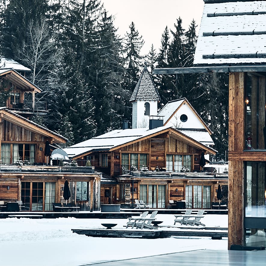 Hôtel San Luis à Avelango, dans les Dolomites, Italie