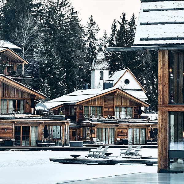 Hôtel San Luis à Avelango, dans les Dolomites, Italie