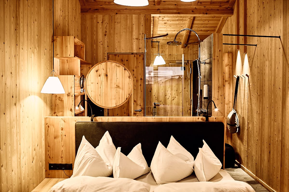 Hôtel Zallinger, Dolomites, Italie Hôtel Zallinger, Dolomites, Italie