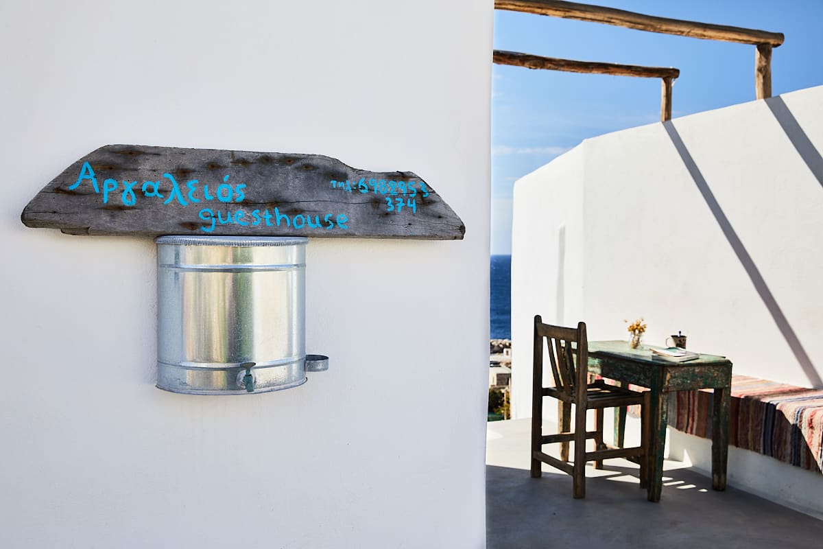 Argalios Guesthouse à Donousa, Petites Cyclades Argalios Guesthouse à Donousa, Petites Cyclades