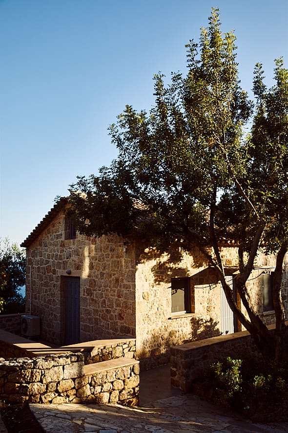 Hôtel Notos à Kardamyli, Magne, Grèce