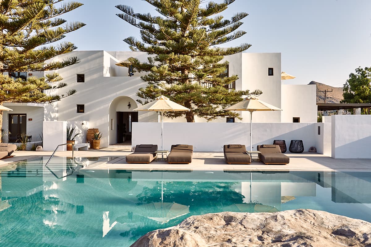 Hôtel Parilio à Paros, Grèce Hôtel Parilio à Paros, Grèce