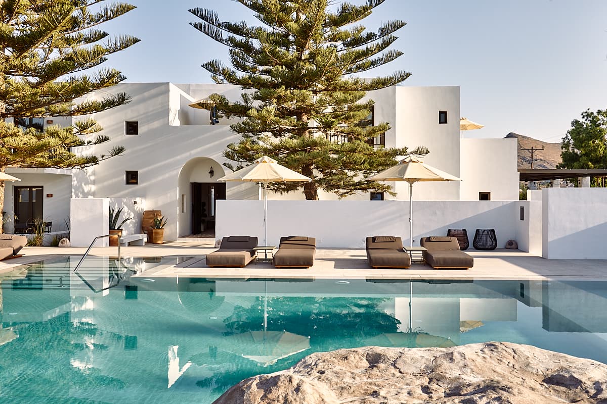 Hôtel Parilio à Paros, Grèce