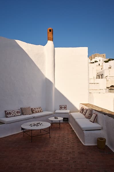 L'hôtel Pagostas à Patmos, Grèce