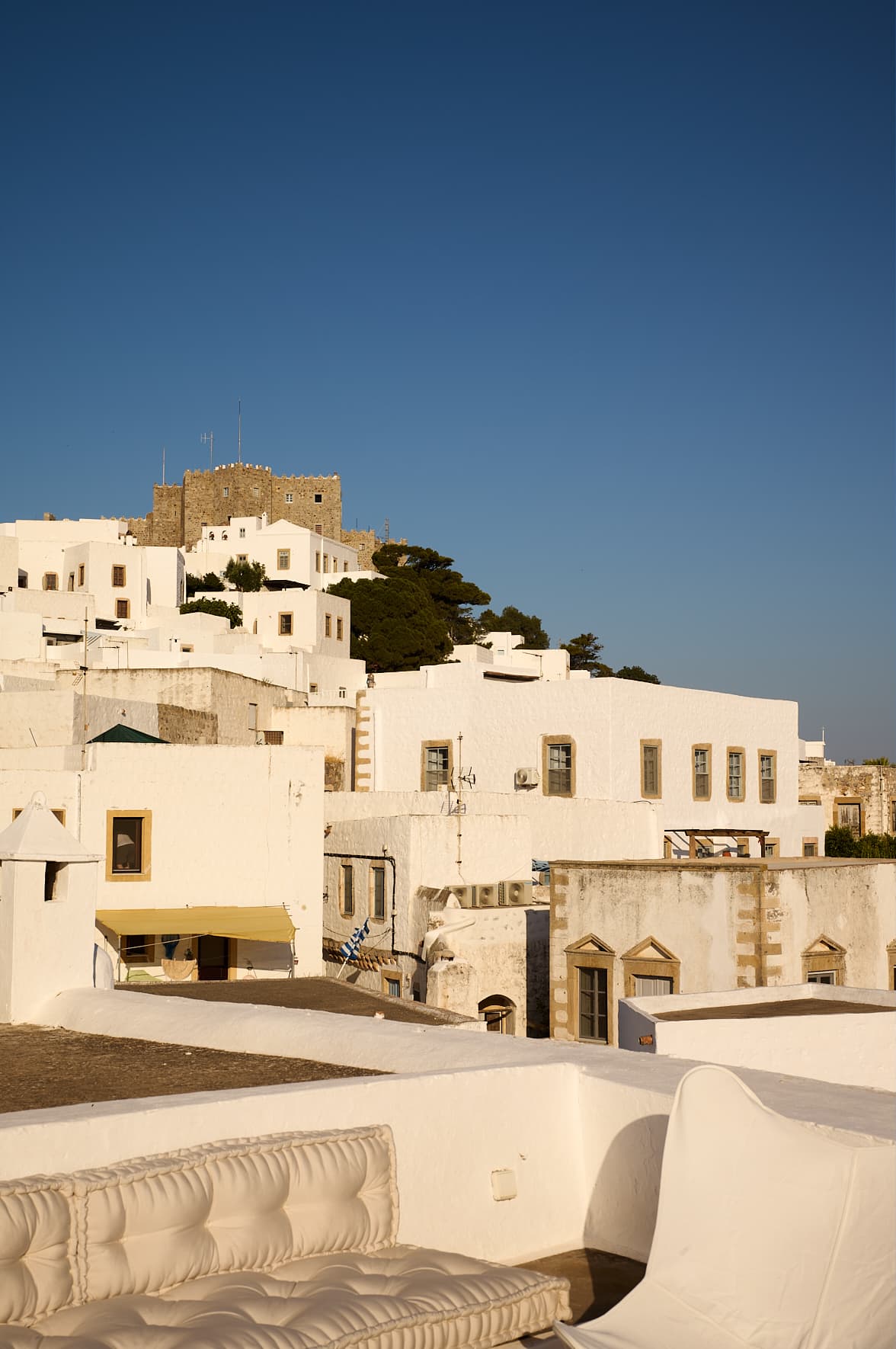 L'hôtel Pagostas à Patmos