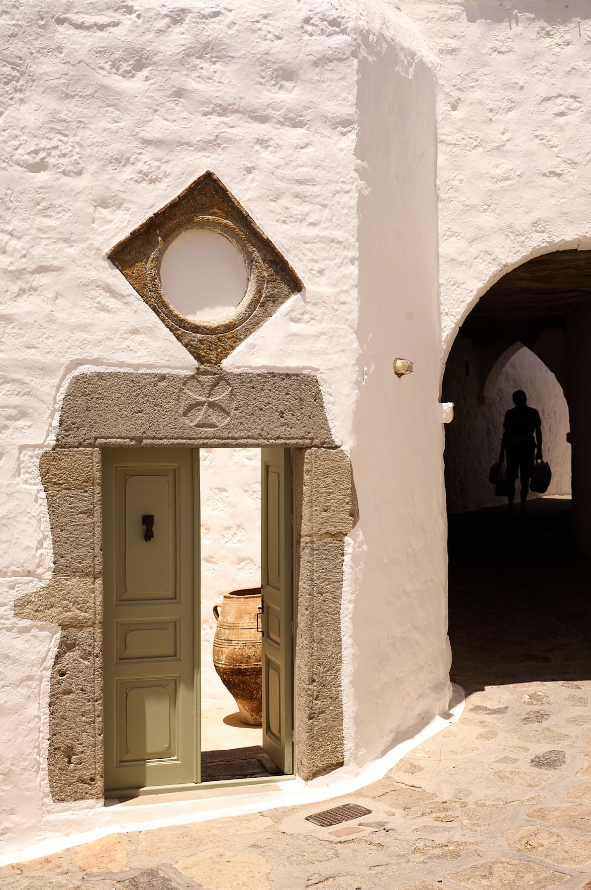 L'hôtel Pagostas à Patmos
