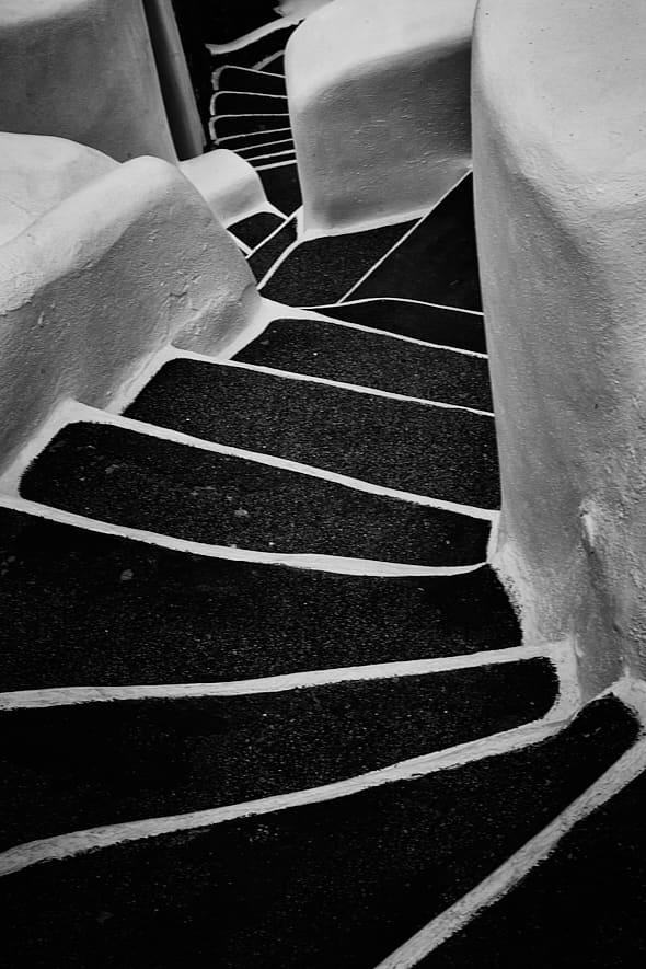 Hôtel Perivolas à Oia, Santorin, Grèce. Hôtel Perivolas à Oia, Santorin, Grèce.
