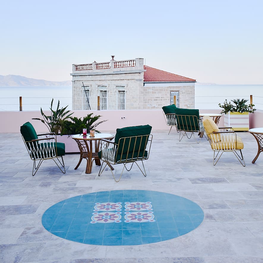 Hôtel Aristide à Syros, Grèce Hôtel Aristide à Syros, Grèce