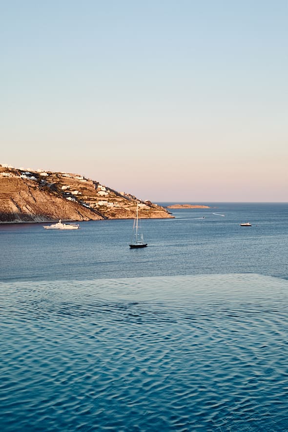 Hôtel Kalesma à Mykonos. 