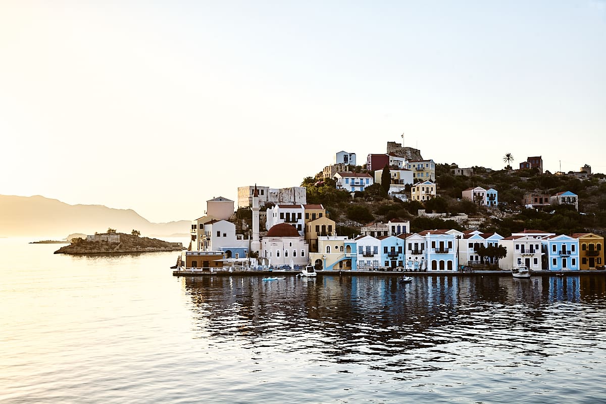 Port de Kastellorizo, Dodécanèse, Grèce Port de Kastellorizo, Dodécanèse, Grèce