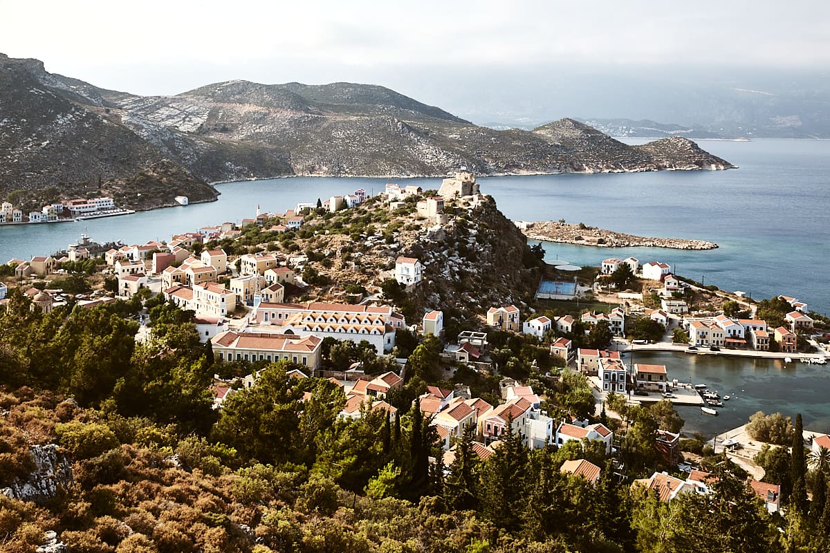 Le port de Kastellorizo Le port de Kastellorizo