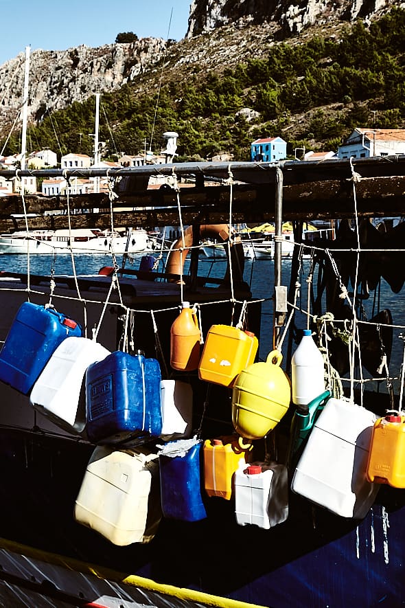 Port de Kastellorizo, Dodécanèse, Grèce. Port de Kastellorizo, Dodécanèse, Grèce.