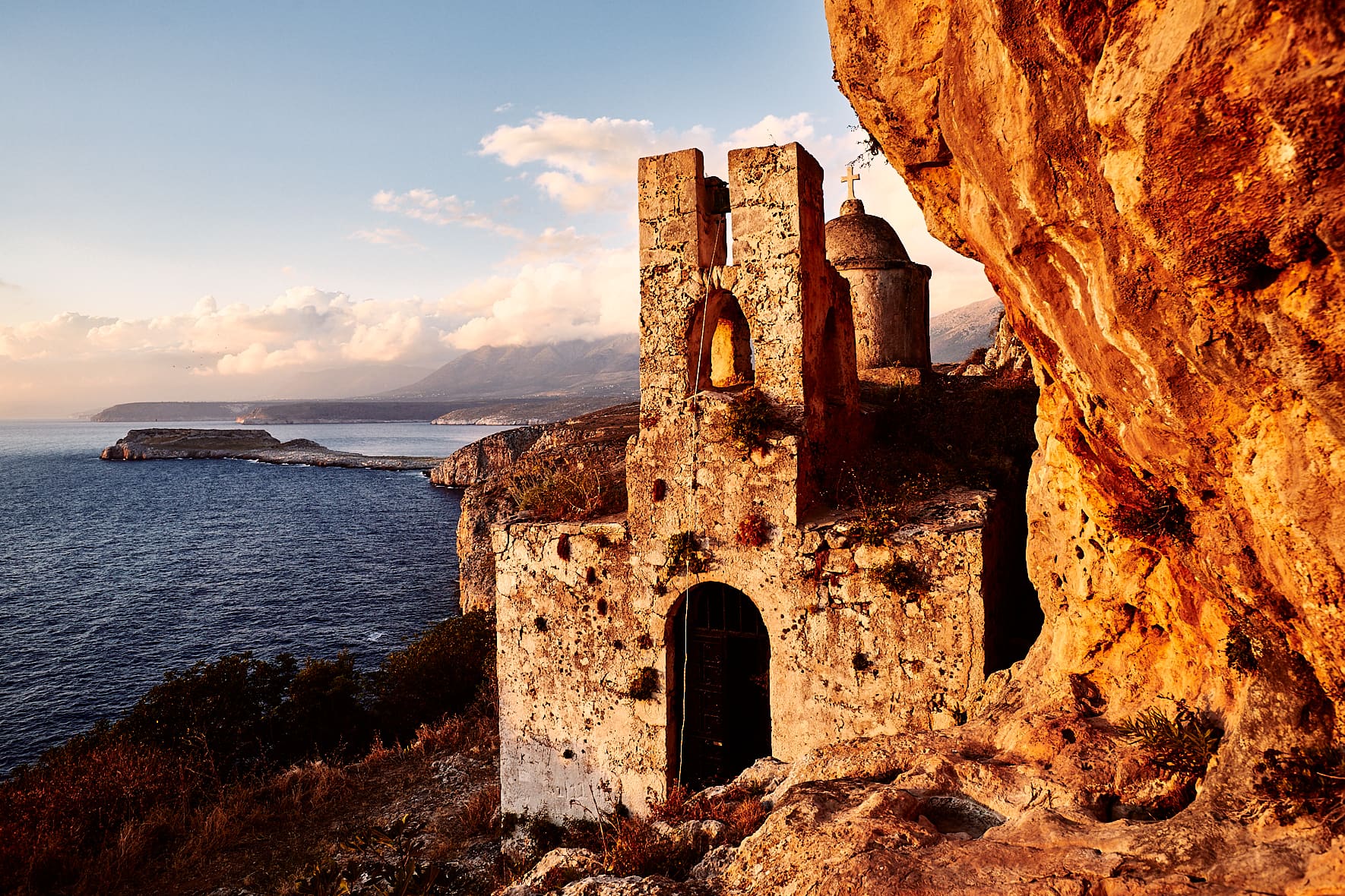 Chapelle Panagia Odigitria, Péninsule de Tigani