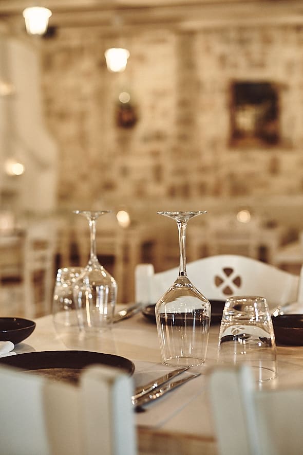 Restaurant M-Eating, Mykonos, Grèce. Restaurant M-Eating, Mykonos, Grèce.