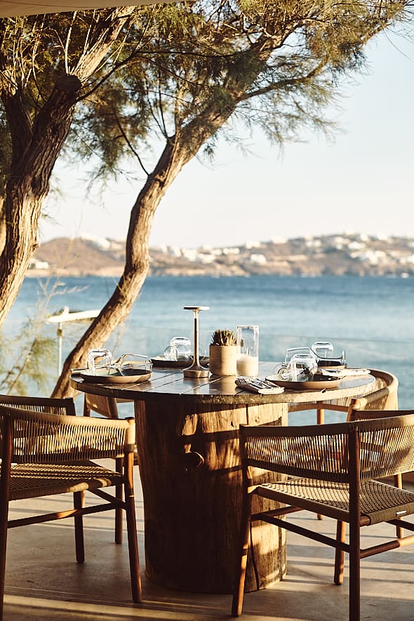 Restaurant Beef Bar, Mykonos, Cyclades, Grèce